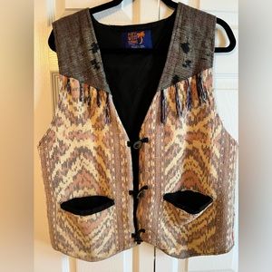 Vintage boho/hippie vest